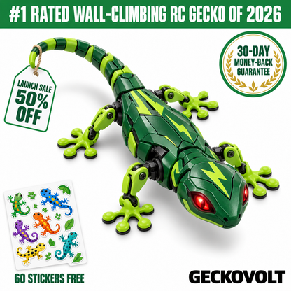 LED Gecko with Remote Control