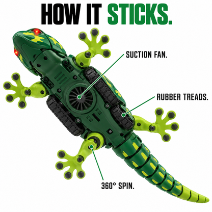 LED Gecko with Remote Control